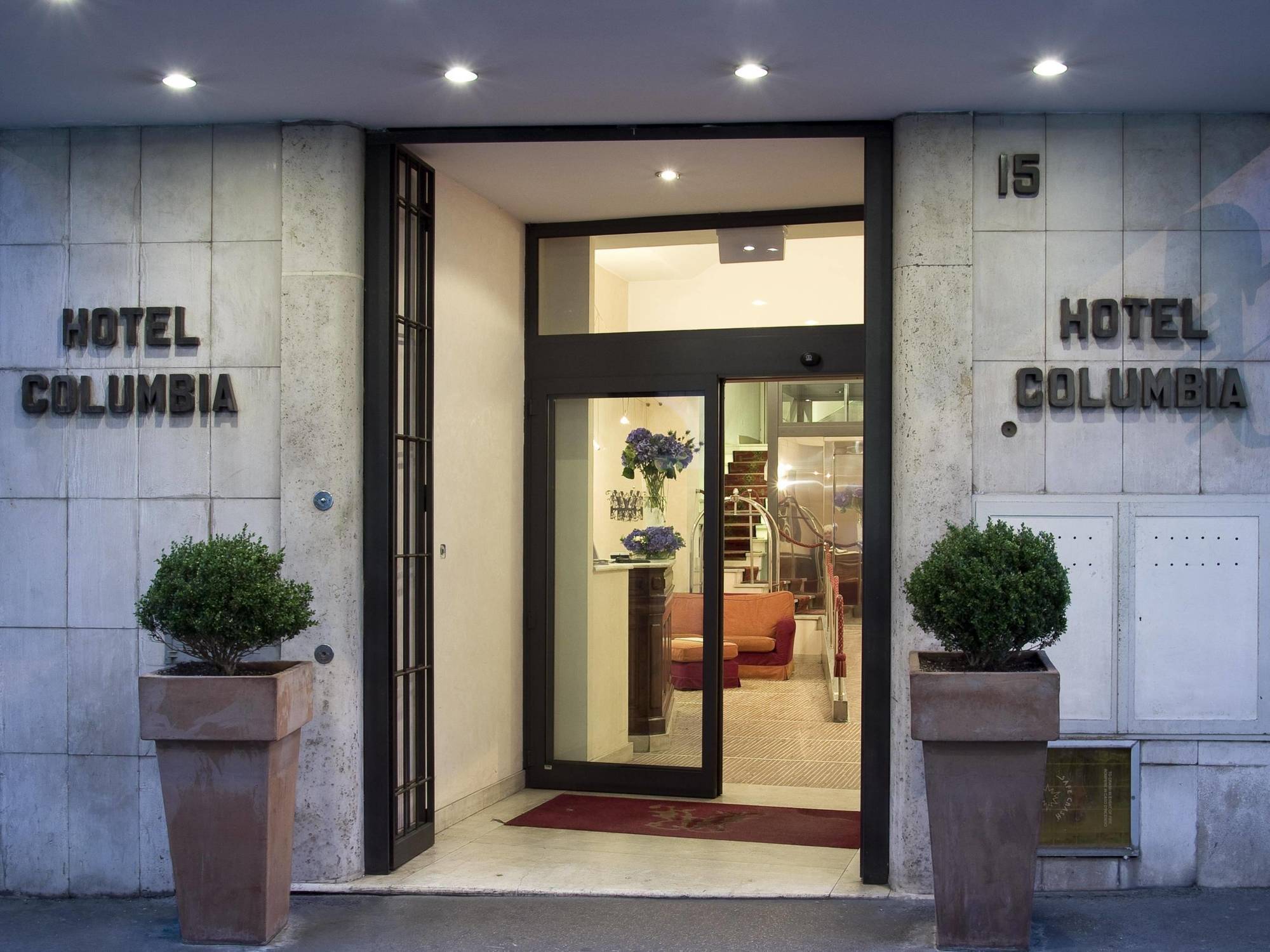 Hotel Columbia Roma Ngoại thất bức ảnh